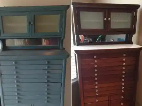 She Found an Antique Dentist’s Cabinet