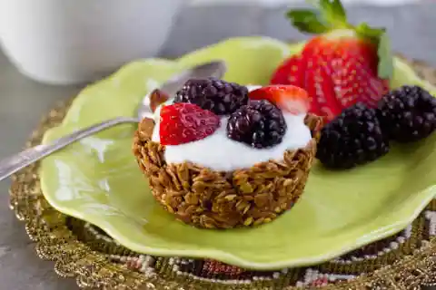 7. Morning Time Breakfast Granola Cups