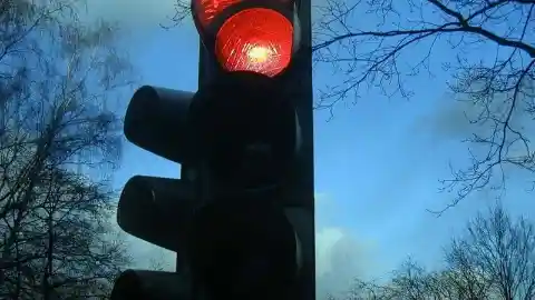 Turn Right at a Red Sign