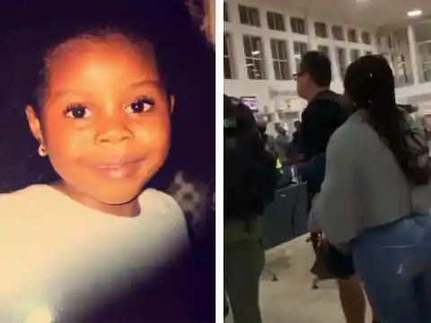 Mother Hands Her Only Child Over To A Total Stranger At The Airport