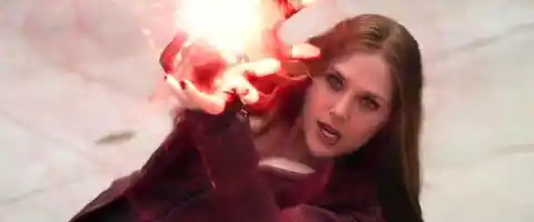 Elizabeth Olsen as the Scarlet Witch