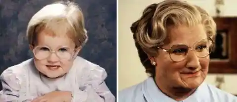 My Friend’s Baby Pictures Look Like Mrs. Doubtfire
