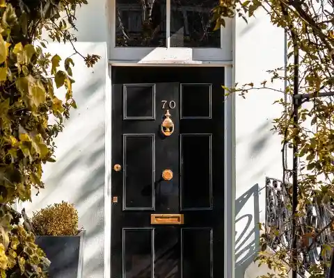 A Man At The Door