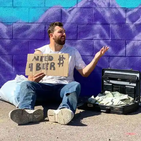 Blind Man Drops One Million Dollars In The Middle Of The Street, See What Happens Next