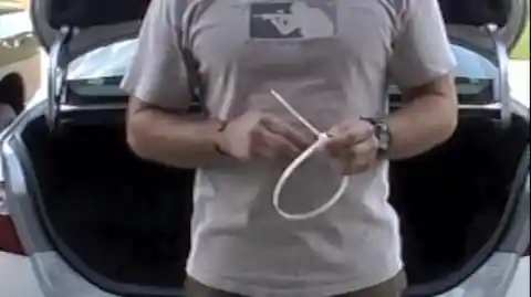 If Your Hands Are Zip-Tied Together, Free Yourself With This Simple Trick