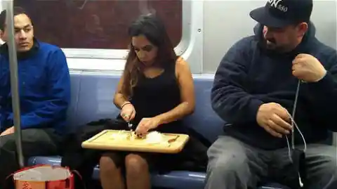 The Strangest People You'll Ever See On The Subway