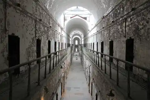 What film featured the Eastern State Penitentiary? 