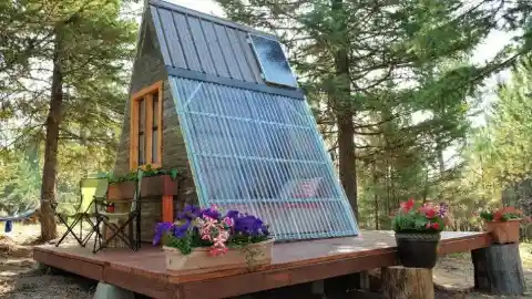 Adorable A-Frame Cabin