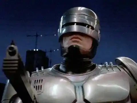 THEN: Peter Weller played Detective Alex Murphy turned RoboCop.