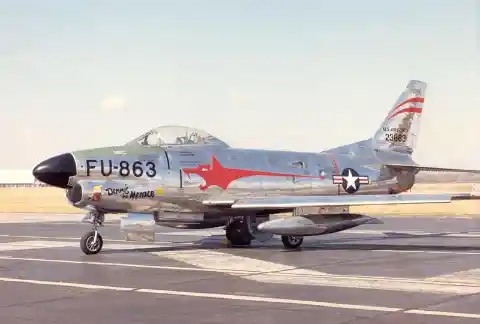 23. F-86D Sabre 716mph
