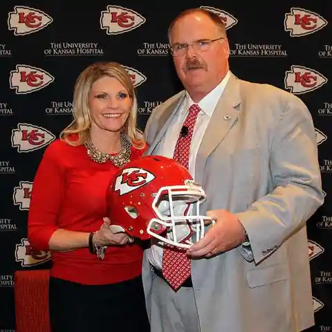 Andy Reid and Tammy Reid