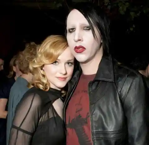 Marilyn Manson and Evan Rachel