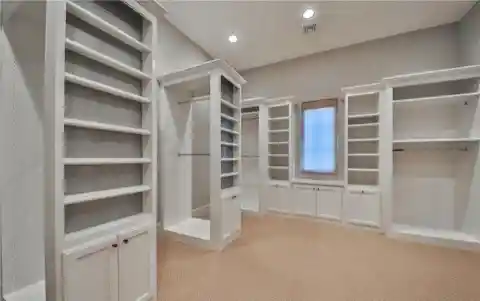 Master closet