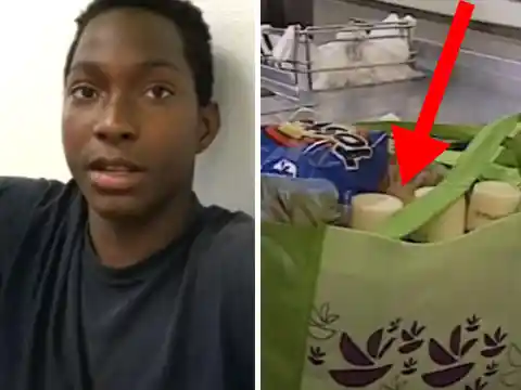 Boy Took Man's Groceries, What He Found Inside The Bag Changed His Life Forever 