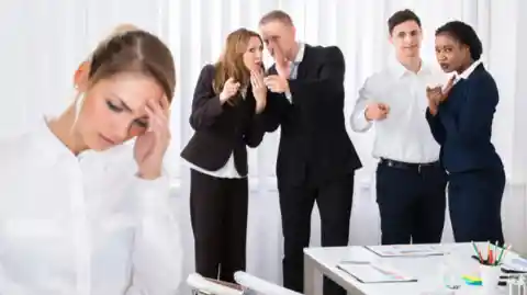 What would you do if a co-worker spreads rumors behind your back?