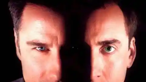 John Travolta and Nicolas Cage costar in a 1990s movie where they switch faces.