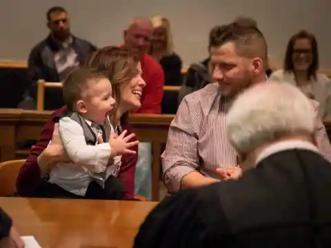 How A Toddler Made Everyone Cry During His Adoption Hearing