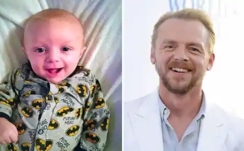 Friend’s Baby Looks Like A Mini Simon Pegg