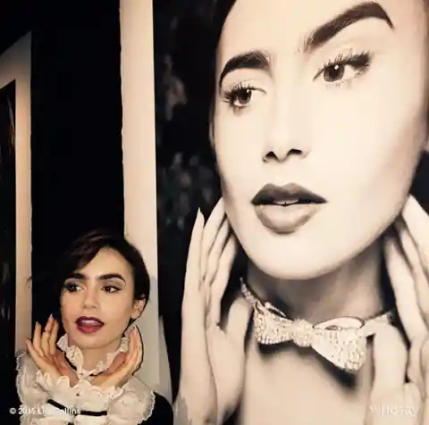 15. Lily Collins