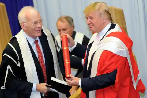 He Was Given an Honorary Degree from The University of Scotland Which Was Later Revoked