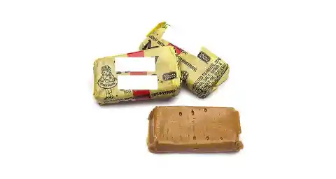 What caramel candy was sold in General Stores in the 50s?