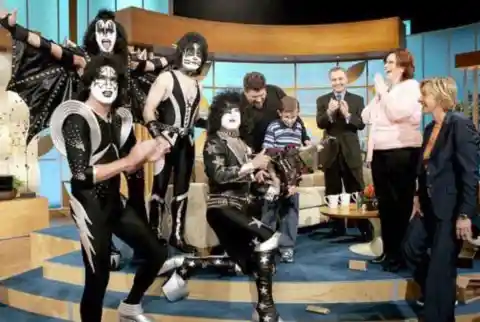 KISS Surprises Cancer Survivor Fan On His Birthday