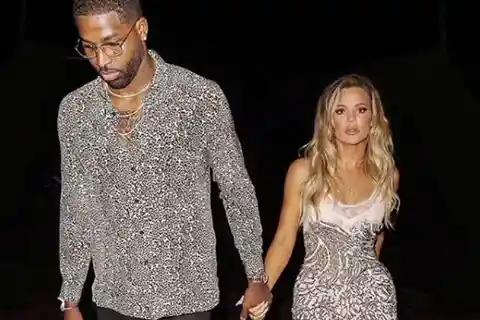 Khloe Kardashian and Tristan Thompson