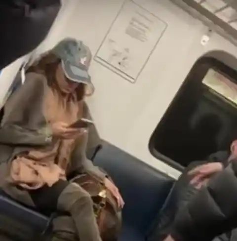 Woman Refuses To Take Bag Off Seat, Gets Taught Lesson