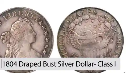 The 1804 Draped Bust Silver Dollar - Class I