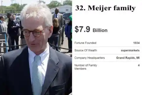 Hughes family- $7.9 billion