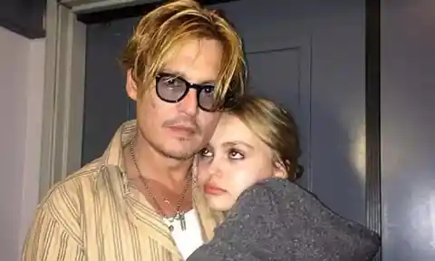 Lily-Rose And Johnny Depp