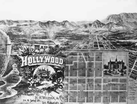 Early Map of Holllywood