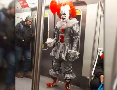 Pennywise Is Not Above A Commute