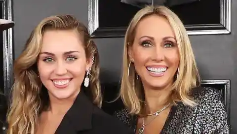 Tish And Miley Cyrus