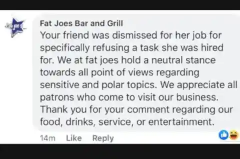 Waitress Refuses To Serve Guests, They Make Her Regret It