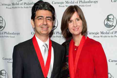 Pam Omidyar married to eBay’s Pierre Omidyar