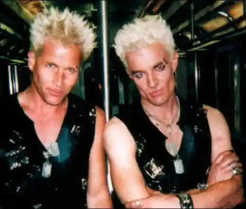 James Marsters and his Stunt Double