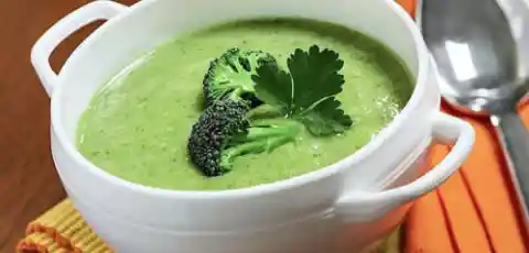 5. Broccoli Puree Soup