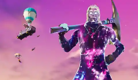 Which company promo event gives you the "Galaxy" skin?