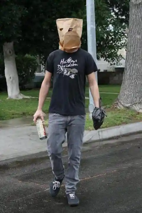 Shia LaBeouf's Infamous Brown Paper Bag