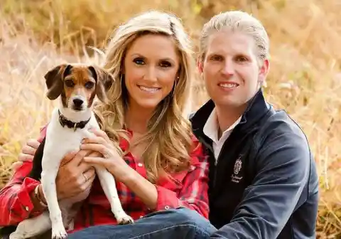 Eric Trump and wife