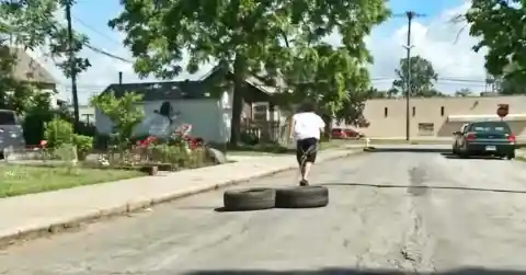 Dragging Tires