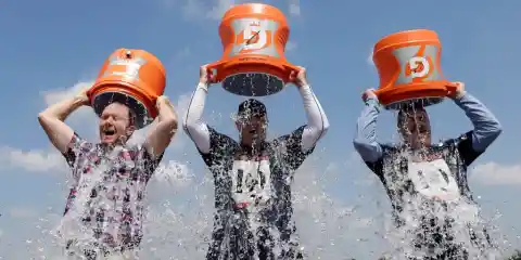 The Ice Bucket Challenge (2014 revived in 2020)