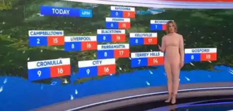 Nude Weather Lady