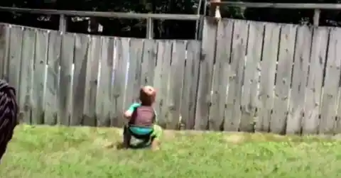 Dad Sets Up Hidden Camera To Find Out Why Son Talks To Himself In The Backyard
