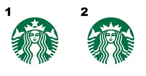 Pick the correct Starbucks logo: