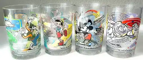 Glass Cups From McDonald's