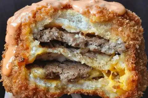 Breakfast burger