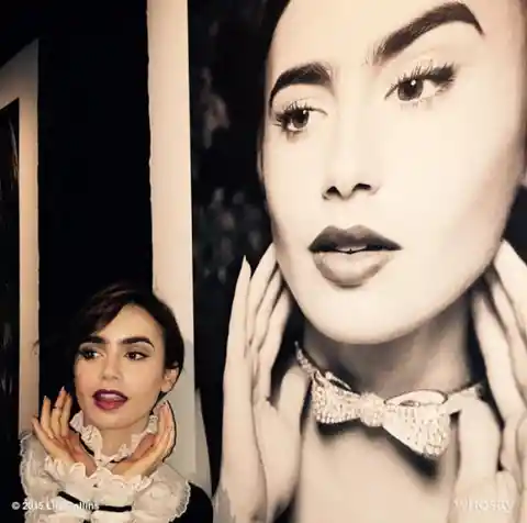 20. Lily Collins