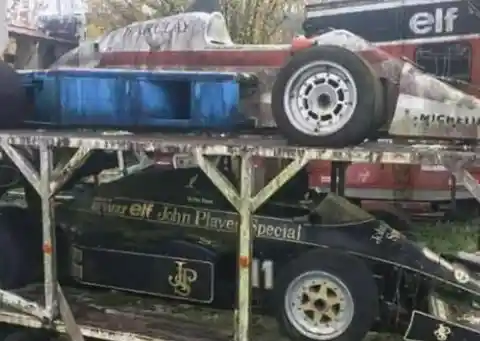 Abandoned Racing Cars